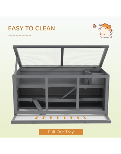 Wooden Hamster Cage ( Amazon Shipping)(Prohibited by WalMart)