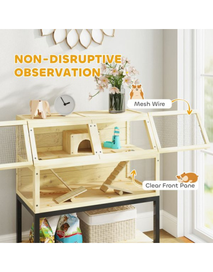Wooden Hamster Cage ( Amazon Shipping)(Prohibited by WalMart)