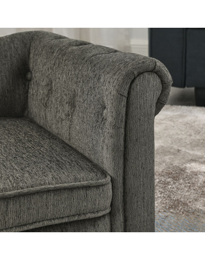 Elegant Rectangle Pet Bed for Medium and Large Dogs, Durable Elevated Dog Sofa Bed, Comfortable Dog Couch, Modern and Stylish Dog Sofa for Large Dogs,Dark grey