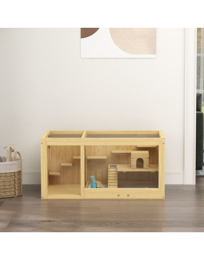 Wooden Hamster Cage ( Amazon Shipping)(Prohibited by WalMart)