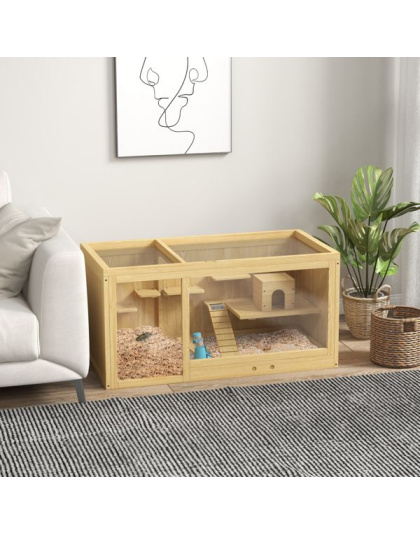 Wooden Hamster Cage ( Amazon Shipping)(Prohibited by WalMart)