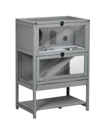 Wooden Hamster Cage Mice Habitat Rat Habitat ( Amazon Shipping)(Prohibited by WalMart)