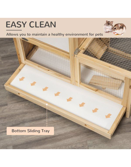 Wooden Hamster Cage ( Amazon Shipping)(Prohibited by WalMart)
