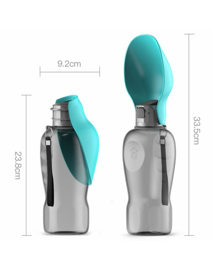 Pet Outdoor Folding Water Bottle for Outdoor Pet Drinkinf