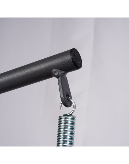 Cat Swing Bed with Stand & Cushion, Cat Egg Chair with Rattan Wicker Appearance, Indoor Hanging Swinging Cat Bed for Cats, Small Dogs, and Small Animals, Gray